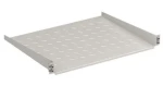 EFB šedá / Police pro rack / 19" / 1U / pevná / hloubka 350 mm / nosnost 6 kg (691667GR.1B)