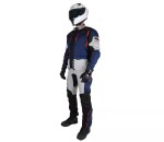 Kalhoty na motorku Xrc Winkle 2.0 Wtp men adventure grey/black/blue - XL / šedá