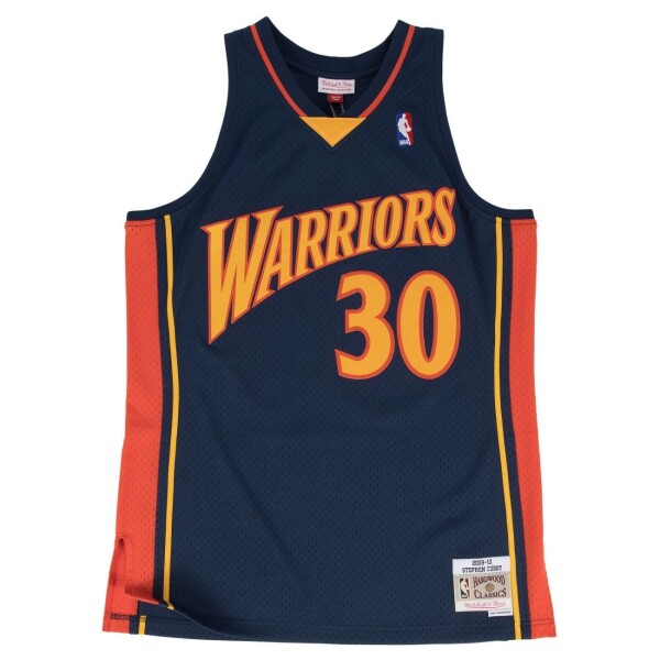 Mitchell & Ness Pánský dres Golden State Warriors NBA Stephen Curry #30 2009-10 Swingman - Tmavě modrá Velikost: 2XL