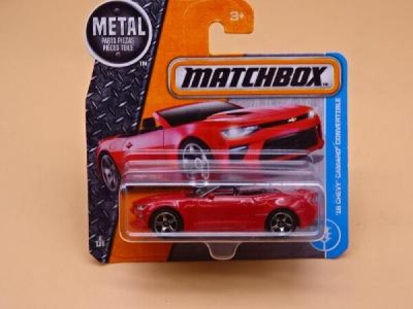 MATCHBOX - CHEVROLET CAMARO CABRIO 2016