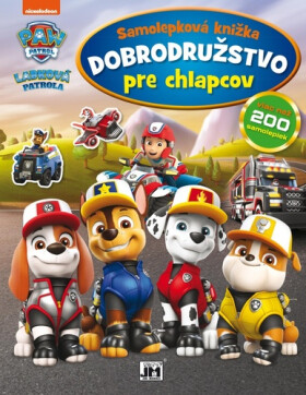 Samolepková knižka Dobrodružstvo pre chlapcov