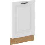 Dvířka na vestavnou myčku nádobí Stilo ZM 713x596 Barva korpusu: Bílá, Barva dvířek: Dust Grey