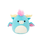 SQUISHMALLOWS Modrý drak - Byron, 13 cm
