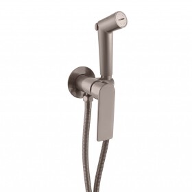 RAV Slezák - NIL - Bidetová baterie podomítková, Metal grey - kartáčovaná NL143MGK NL143MGK