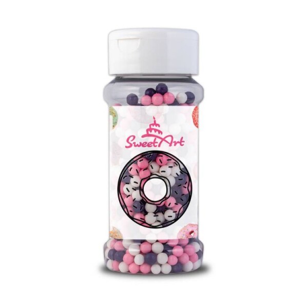 Cukrové perly SweetArt Princess mix 5 mm (80 g)
