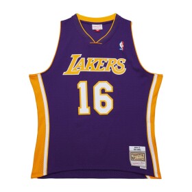 Mitchell & Ness Pánský dres Los Angeles Lakers NBA Pau Gasol #16 2009-10 Swingman Velikost: S