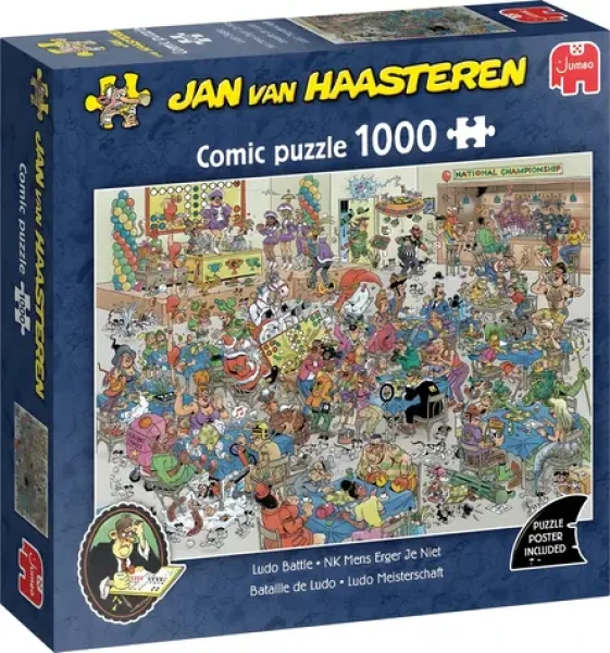 JUMBO Puzzle JvH Člověče, nezlob se!