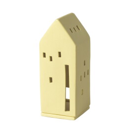 Räder Svícen domeček Yellow, žlutá barva, keramika