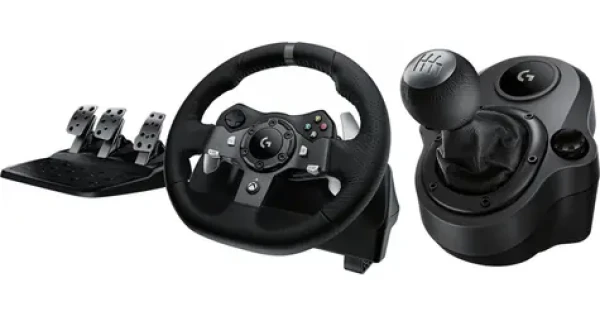 Logitech G920 Driving Force + Driving Force Shifter černá / Závodní volant s řadící pákou / PC / Xbox One (M-9066935)