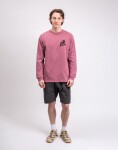 Tričko Gramicci Running Man L/S Tee Pigment Dyed RED PIGMENT