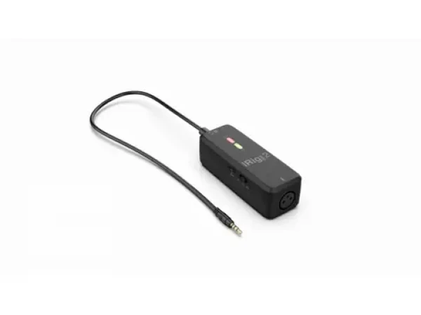 IK Multimedia iRig PRE 2 / Mikrofonní předzesilovač / 3.5mm TRRS / XLR (8025813863033)