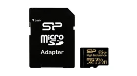 Silicon Power micro SDXC 512GB + adaptér / Class 10 / UHS-I U3 / V30 (SP512GBSTXDV3V1HSP)