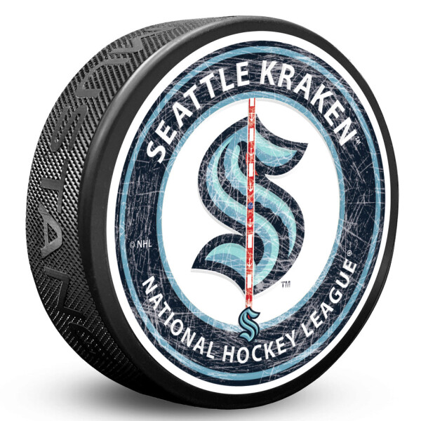 Mustang Puk Seattle Kraken NHL Center Ice