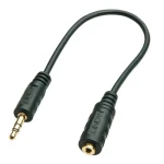 Lindy Jack 3,5 mm/2,5 mm černá / Audio redukce (35699)