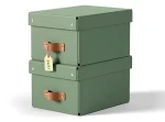 Leitz Puro S šalvějově zelená / Úložný box / karton / 7 l / 2 ks (61470050)