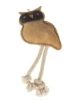 AnimALL Hračka Sova kůže s provazy natural 28 cm (110293)