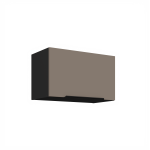 Horní skříňka nad digestoř Aria 60 GU-36 1F Barva korpusu: Bílá, Barva dvířek: GR - Graphite AFM