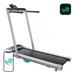 UREVO FoldiMix 5 Pro stříbrná / Elektrický běžecký pás / skládací / rychlost do 13,4 km/h / nosnost 120 kg (URTM046)