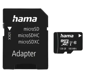 Hama microSDXC 128 GB + adaptér / Paměťová karta / Class 10 / UHS-I / 80 MB/s