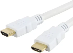 Techly HDMI-HDMI bílá / Propojovací kabel / 4K / 5 m (306936)