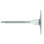 Fischer 561799 - Vrut konstrukční do dřeva pr. 6 x 160 mm s talířovou hlavou TX 30 pro dřevostavby, FPF II WTP - bílý zinek
