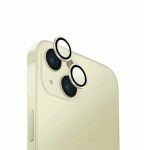 Uniq Optix hliníkové ochranné sklo na čočku fotoaparátu pro Appple iPhone 15/15 Plus Pale yellow (yellow) (8886463686096)