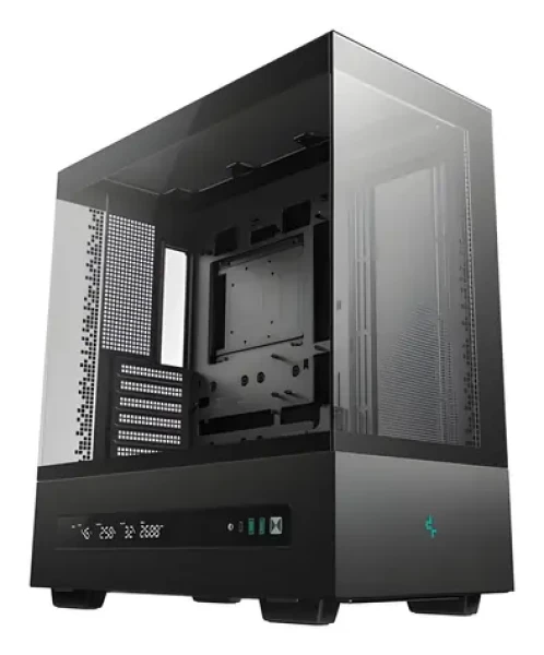 DEEPCOOL CH690 Digital černá / Midi-tower skříň / ATX / LCD displej / temperované sklo (R-CH690-BKNNA0D-G-1)
