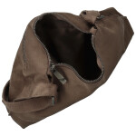 Trendy dámská koženková crossbody kabelka Kosta, béžová