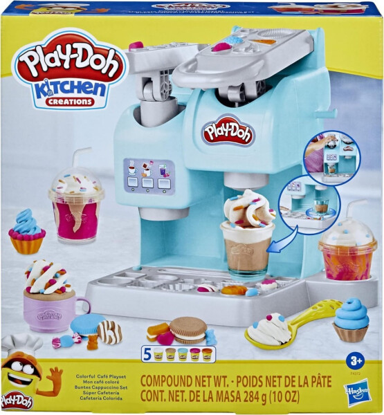 Play‑Doh Duhová třpytivá kavárna