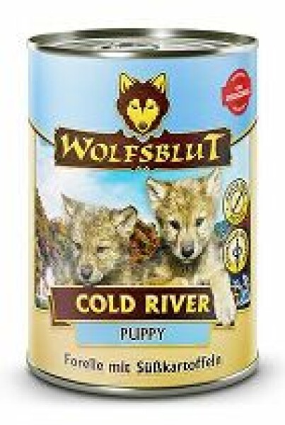 Wolfsblut Dog Puppy Cold River konz. 395g