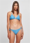 Dámské recyklované trojúhelníkové bikiny horizonblue