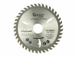 GEKO G78001 / Pilový kotouč vidiový s otvory / 115 x 22 mm / 40T (G78001)