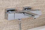 Vanová baterie Optima se sprchovým setem 150 mm chrom SIKOBSTSET222H SIKOBSTSET222H