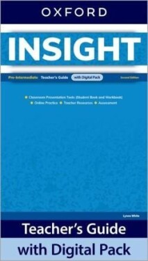 Insight Pre-Intermediate Teacher´s Guide with Digital pack, 2nd - Caroline Krantz