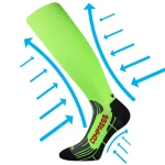VOXX Podkolenky kompresní FLEX neon zelené 39-42 111446