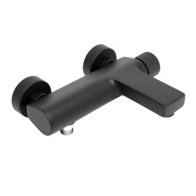 Vanová baterie SAT Evolution bez sprchového setu 150 mm černá matná SATBSEVO222C SATBSEVO222C