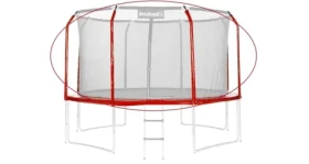 Marimex Sada krytu pružin a rukávů na trampolínu 366cm červená