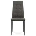 Jídelní židle, šedá, látka, DCL-397 GREY2