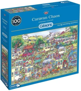 GIBSONS Puzzle Chaos karavanů