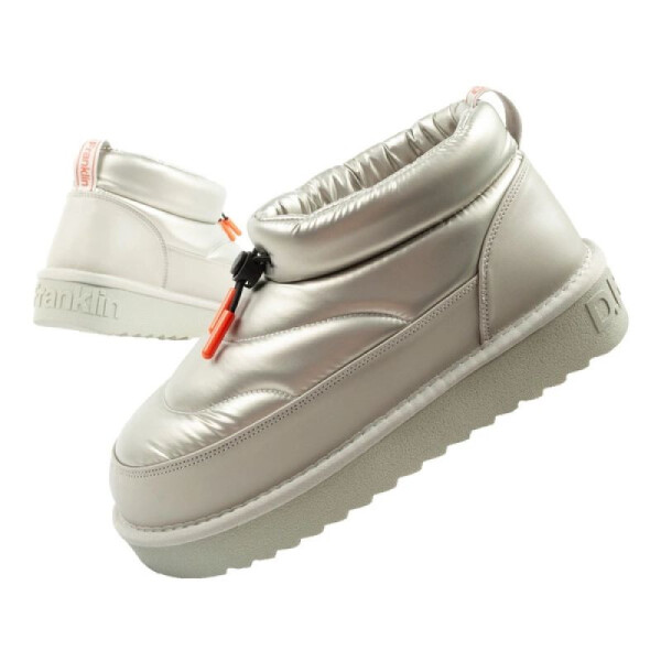 D.Franklin snow boots women winter fashion insulated boots silver dámské 39