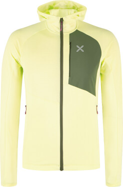 MONTURA Vertigo Power Grid Hooded Jkt, Sunny Lime velikost: M