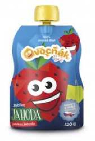 Ovocňák Pyré jablko jahoda 120 g