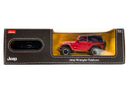 Mamido Terénní autíčko JEEP Wrangler JL Rubicon na dálkové ovládání RC 1:24 červené