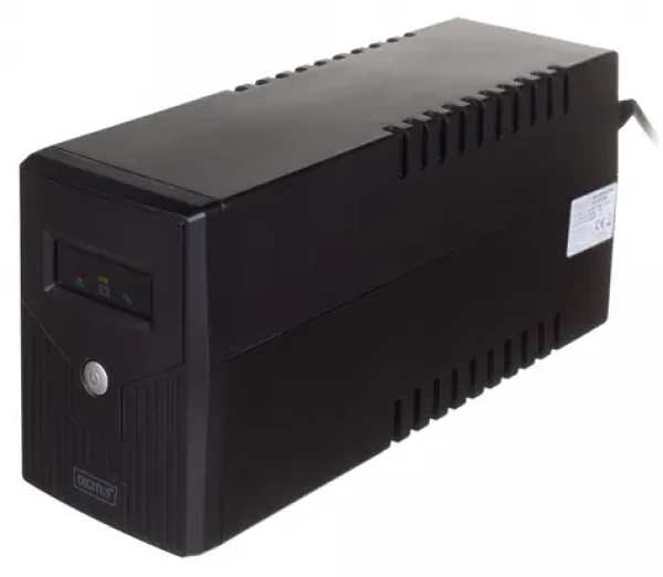 Digitus Line-Interactive UPS / Záložní zdroj UPS / 800VA/480W / 12V/9Ah / 2x Schuko / AVR / USB / RJ11 (DN-170064)