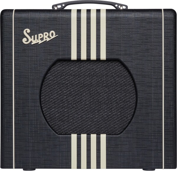 Supro Delta King 10 Black/Cream