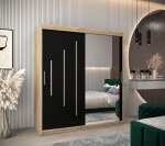 Šatní skříň Abi Y2 Barva korpusu: Bílá, Rozměry: 120 cm, Dveře: Dub artisan
