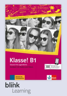Klasse! B1 – Digitale BlinkLearning – Kursbuch – Lernende (14 měsíců)