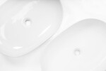 REA - Umyvadlo na desku CLEO 61 WHITE MATT REA-U9653