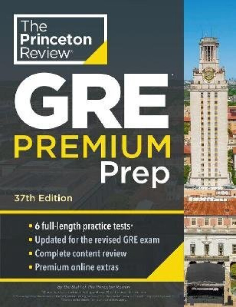 Princeton Review GRE Premium Prep, 37th Edition - kolektiv autorů