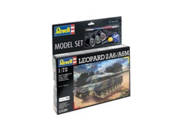 ModelSet tank 63180 - Leopard 2A6/A6M (1:72)